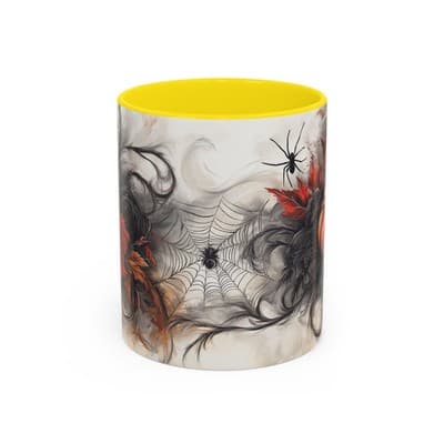 Halloween Pumpkin Mug 11oz 15oz | Spooky Fall Coffee Cup | Gothic Autumn Gift