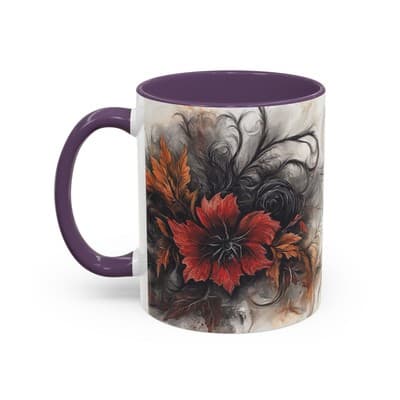 Halloween Pumpkin Mug 11oz 15oz | Spooky Fall Coffee Cup | Gothic Autumn Gift - Thumbnail 3