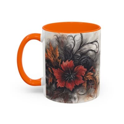 Halloween Pumpkin Mug 11oz 15oz | Spooky Fall Coffee Cup | Gothic Autumn Gift - Thumbnail 3
