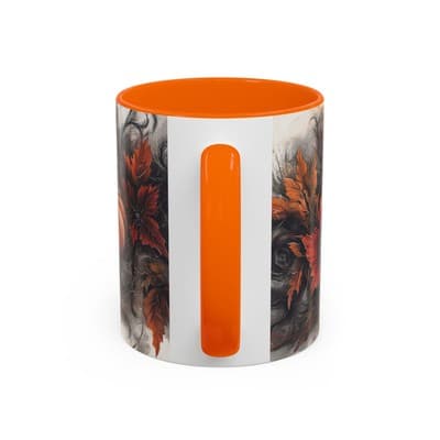 Halloween Pumpkin Mug 11oz 15oz | Spooky Fall Coffee Cup | Gothic Autumn Gift - Thumbnail 4