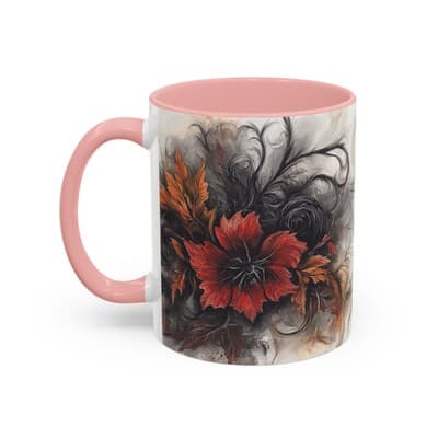 Halloween Pumpkin Mug 11oz 15oz | Spooky Fall Coffee Cup | Gothic Autumn Gift - Thumbnail 3