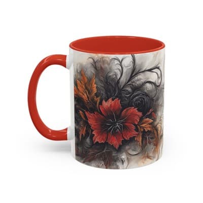 Halloween Pumpkin Mug 11oz 15oz | Spooky Fall Coffee Cup | Gothic Autumn Gift - Thumbnail 3