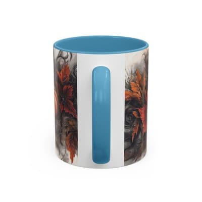 Halloween Pumpkin Mug 11oz 15oz | Spooky Fall Coffee Cup | Gothic Autumn Gift - Thumbnail 4
