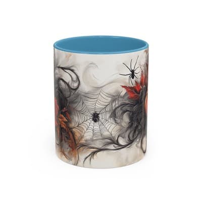 Halloween Pumpkin Mug 11oz 15oz | Spooky Fall Coffee Cup | Gothic Autumn Gift