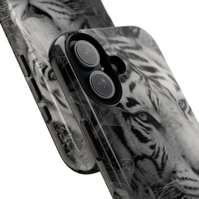 Tiger iPhone Case | Wild Strength Design | Shockproof 8 to 16 Models - Thumbnail 2