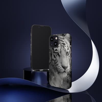 Tiger iPhone Case | Wild Strength Design | Shockproof 8 to 16 Models - Thumbnail 2