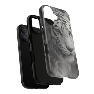 Tiger iPhone Case | Wild Strength Design | Shockproof 8 to 16 Models - Thumbnail 3