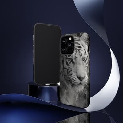 Tiger iPhone Case | Wild Strength Design | Shockproof 8 to 16 Models - Thumbnail 2