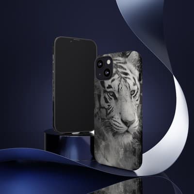 Tiger iPhone Case | Wild Strength Design | Shockproof 8 to 16 Models - Thumbnail 2