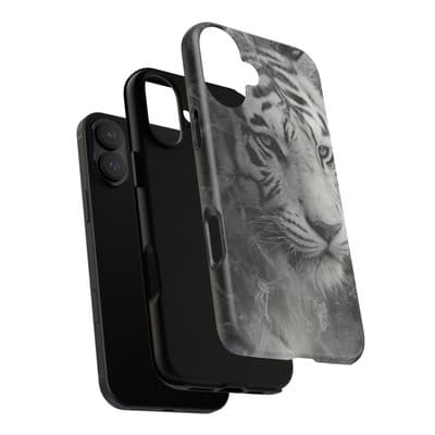 Tiger iPhone Case | Wild Strength Design | Shockproof 8 to 16 Models - Thumbnail 3