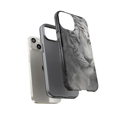 Tiger iPhone Case | Wild Strength Design | Shockproof 8 to 16 Models - Thumbnail 3