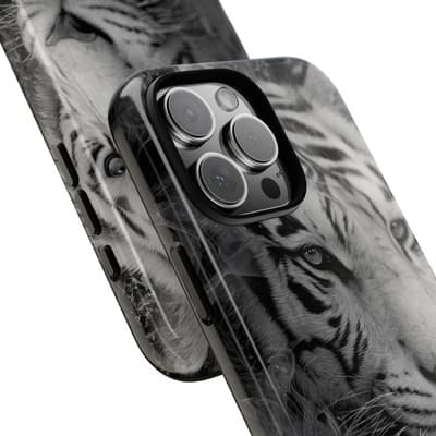 Tiger iPhone Case | Wild Strength Design | Shockproof 8 to 16 Models - Thumbnail 2