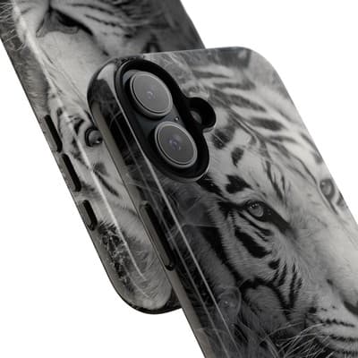 Tiger iPhone Case | Wild Strength Design | Shockproof 8 to 16 Models - Thumbnail 2