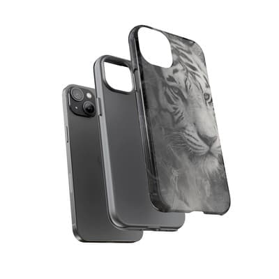 Tiger iPhone Case | Wild Strength Design | Shockproof 8 to 16 Models - Thumbnail 3