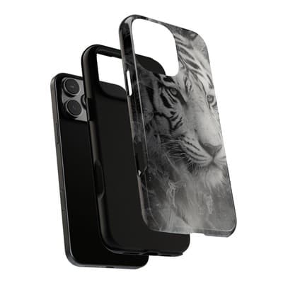 Tiger iPhone Case | Wild Strength Design | Shockproof 8 to 16 Models - Thumbnail 3