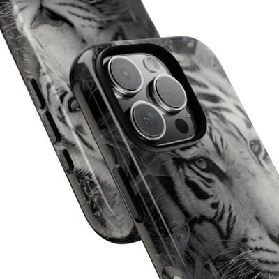 Tiger iPhone Case | Wild Strength Design | Shockproof 8 to 16 Models - Thumbnail 2