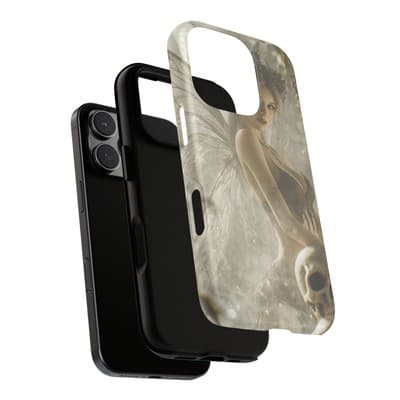 Gothic Fairy iPhone Case | Tough Dual Layer | Fits iPhone 8 to iPhone 16 - Thumbnail 3