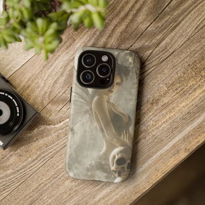 Gothic Fairy iPhone Case | Tough Dual Layer | Fits iPhone 8 to iPhone 16 - Thumbnail 4