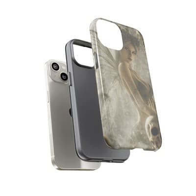 Gothic Fairy iPhone Case | Tough Dual Layer | Fits iPhone 8 to iPhone 16 - Thumbnail 3