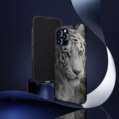 Tiger iPhone Case | Wild Strength Design | Shockproof 8 to 16 Models - Thumbnail 2