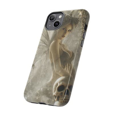 Gothic Fairy iPhone Case | Tough Dual Layer | Fits iPhone 8 to iPhone 16 - Thumbnail 2