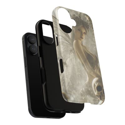 Gothic Fairy iPhone Case | Tough Dual Layer | Fits iPhone 8 to iPhone 16 - Thumbnail 3