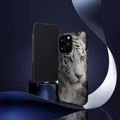 Tiger iPhone Case | Wild Strength Design | Shockproof 8 to 16 Models - Thumbnail 2