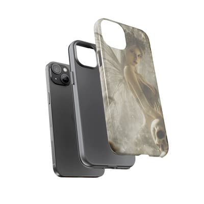 Gothic Fairy iPhone Case | Tough Dual Layer | Fits iPhone 8 to iPhone 16 - Thumbnail 3