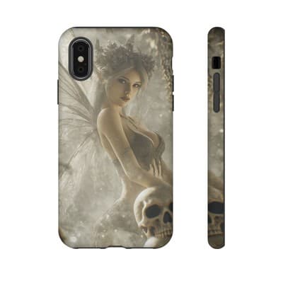 Gothic Fairy iPhone Case | Tough Dual Layer | Fits iPhone 8 to iPhone 16