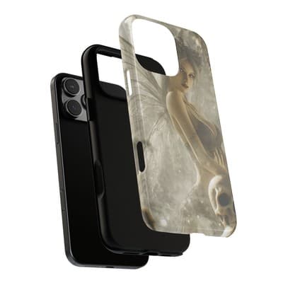 Gothic Fairy iPhone Case | Tough Dual Layer | Fits iPhone 8 to iPhone 16 - Thumbnail 3