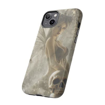 Gothic Fairy iPhone Case | Tough Dual Layer | Fits iPhone 8 to iPhone 16 - Thumbnail 2