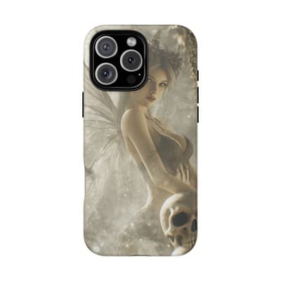 Gothic Fairy iPhone Case | Tough Dual Layer | Fits iPhone 8 to iPhone 16