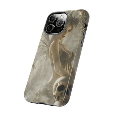 Gothic Fairy iPhone Case | Tough Dual Layer | Fits iPhone 8 to iPhone 16 - Thumbnail 2
