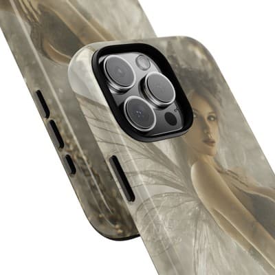 Gothic Fairy iPhone Case | Tough Dual Layer | Fits iPhone 8 to iPhone 16 - Thumbnail 2