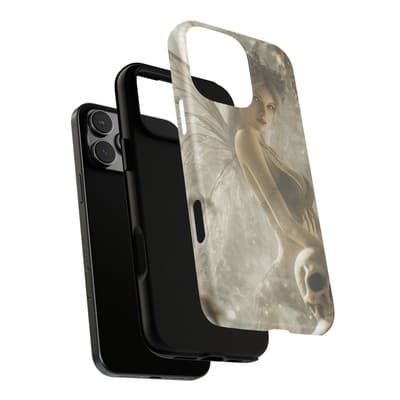 Gothic Fairy iPhone Case | Tough Dual Layer | Fits iPhone 8 to iPhone 16 - Thumbnail 3
