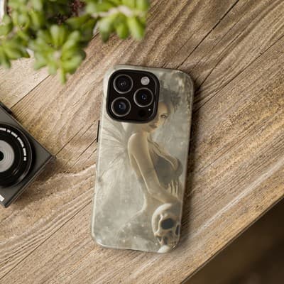 Gothic Fairy iPhone Case | Tough Dual Layer | Fits iPhone 8 to iPhone 16 - Thumbnail 4