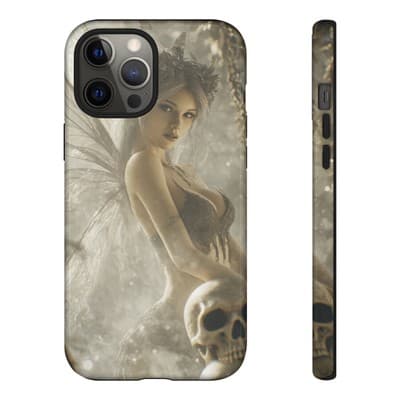Gothic Fairy iPhone Case | Tough Dual Layer | Fits iPhone 8 to iPhone 16
