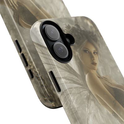 Gothic Fairy iPhone Case | Tough Dual Layer | Fits iPhone 8 to iPhone 16 - Thumbnail 2