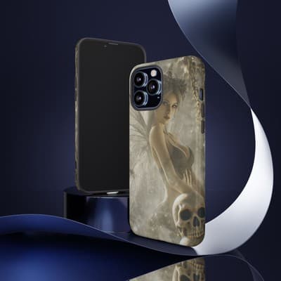 Gothic Fairy iPhone Case | Tough Dual Layer | Fits iPhone 8 to iPhone 16 - Thumbnail 2