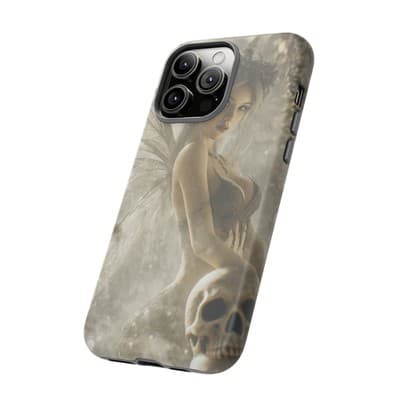 Gothic Fairy iPhone Case | Tough Dual Layer | Fits iPhone 8 to iPhone 16 - Thumbnail 2