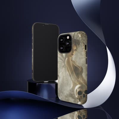 Gothic Fairy iPhone Case | Tough Dual Layer | Fits iPhone 8 to iPhone 16 - Thumbnail 2