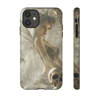 Gothic Fairy iPhone Case | Tough Dual Layer | Fits iPhone 8 to iPhone 16