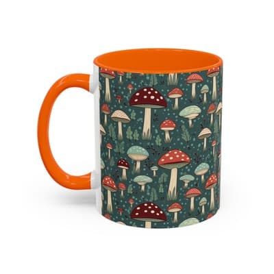 Mushroom Coffee Mug 11oz 15oz | Nature Lover Gift | Cottagecore Forest Cup - Thumbnail 3