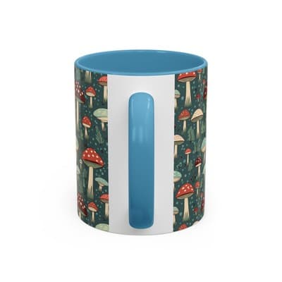 Mushroom Coffee Mug 11oz 15oz | Nature Lover Gift | Cottagecore Forest Cup - Thumbnail 4