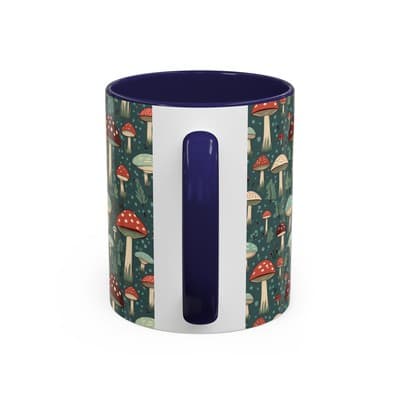 Mushroom Coffee Mug 11oz 15oz | Nature Lover Gift | Cottagecore Forest Cup - Thumbnail 4