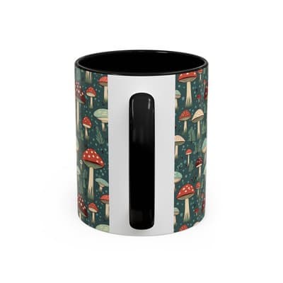Mushroom Coffee Mug 11oz 15oz | Nature Lover Gift | Cottagecore Forest Cup - Thumbnail 4