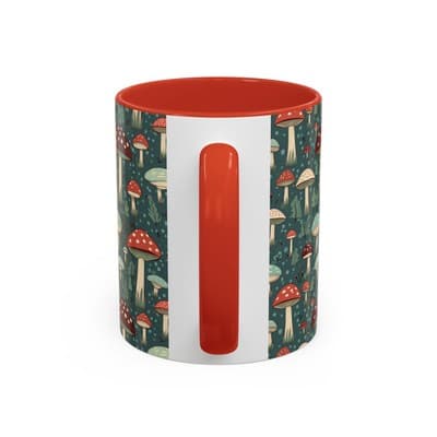 Mushroom Coffee Mug 11oz 15oz | Nature Lover Gift | Cottagecore Forest Cup - Thumbnail 4