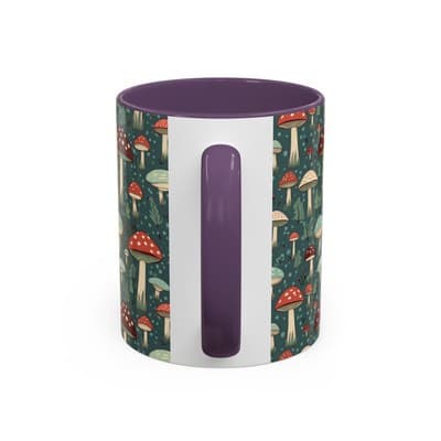 Mushroom Coffee Mug 11oz 15oz | Nature Lover Gift | Cottagecore Forest Cup - Thumbnail 4