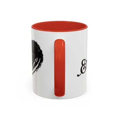 I Am Enough Green Affirmation Mug 11oz 15oz | Motivational Gift for Women - Thumbnail 4