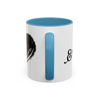I Am Enough Green Affirmation Mug 11oz 15oz | Motivational Gift for Women - Thumbnail 4